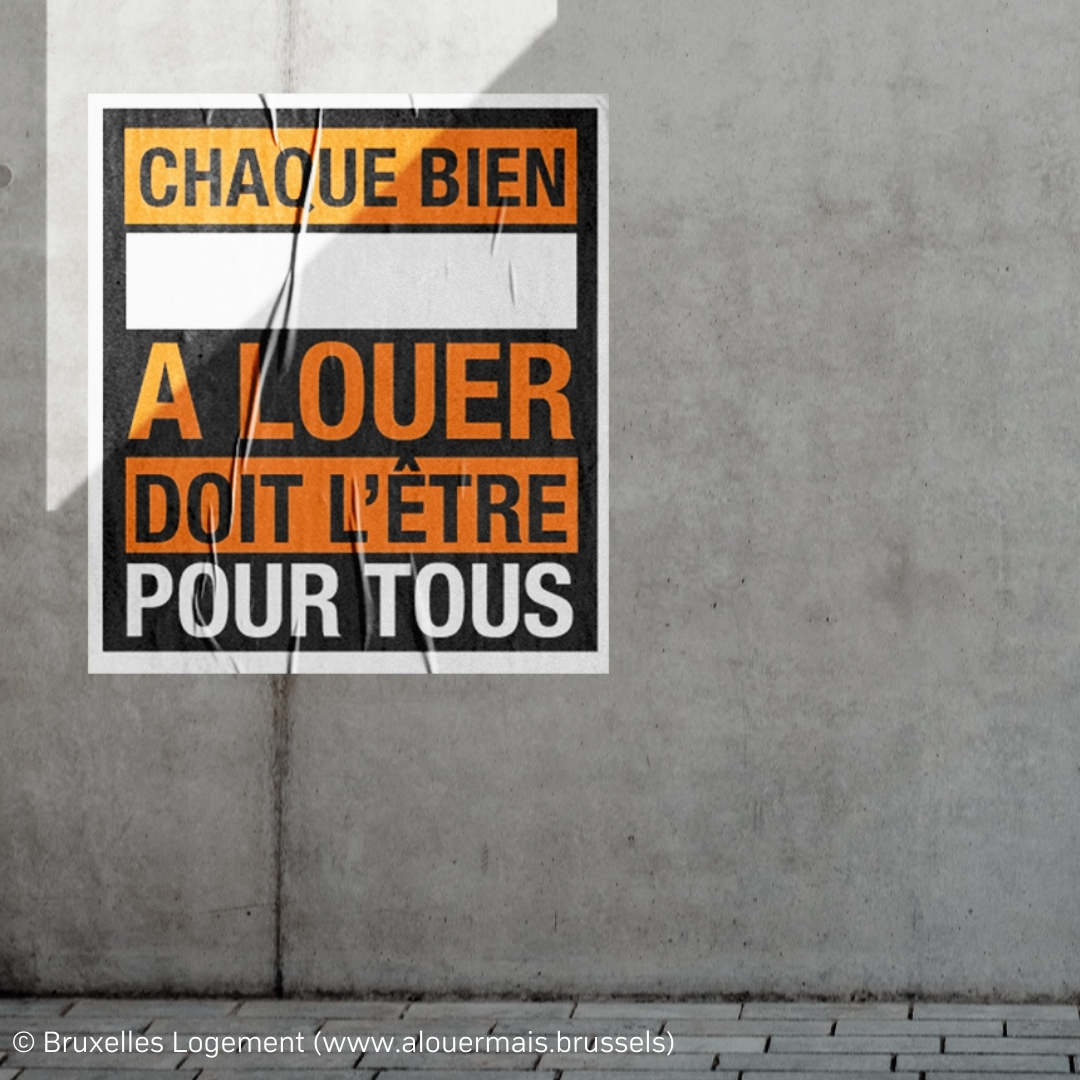 Lutte contre la discrimination au logement : nouvelle campagne de la Région bruxelloise