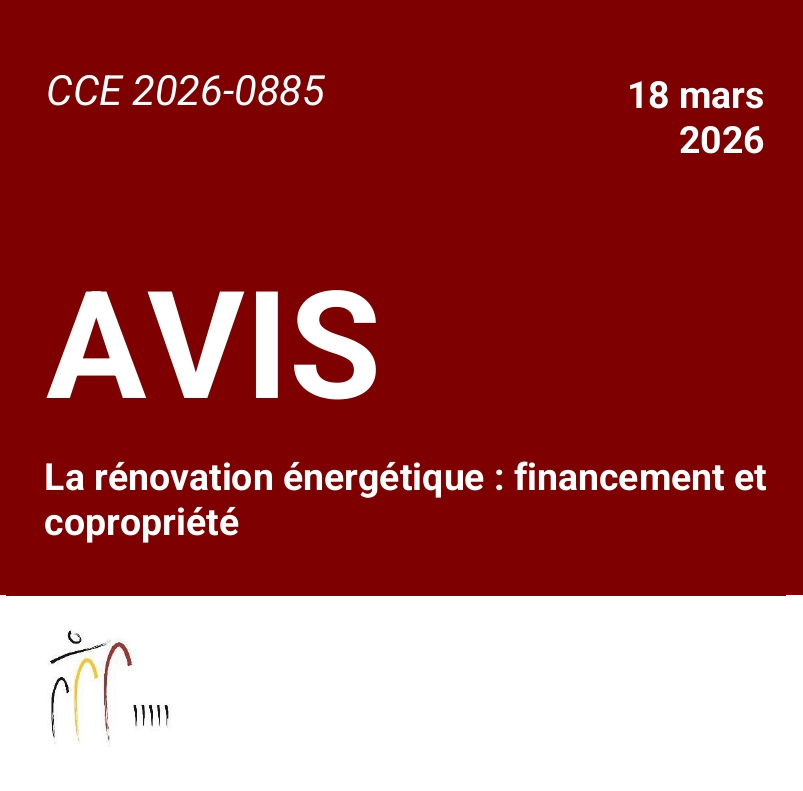 Publication de l'avis du CCE sur la rénovation des copropriétés