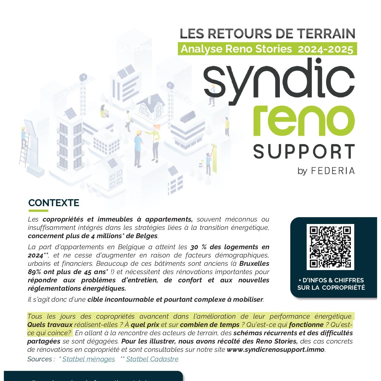2 ans d’existence de Syndic Reno Support :  Quel bilan ? Quels enseignements de vos retours ?