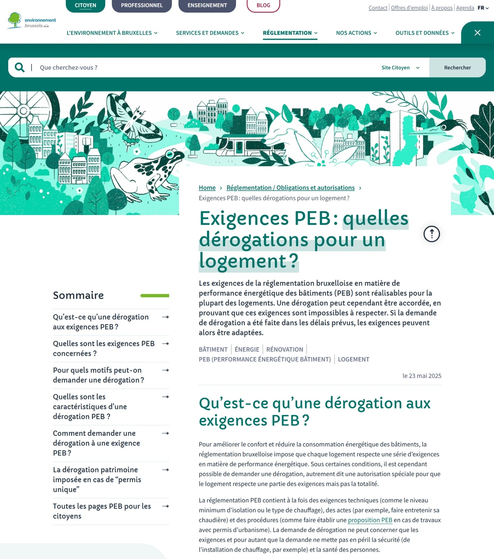 Exigences PEB : quelles dérogations pour un logement à Bruxelles ?