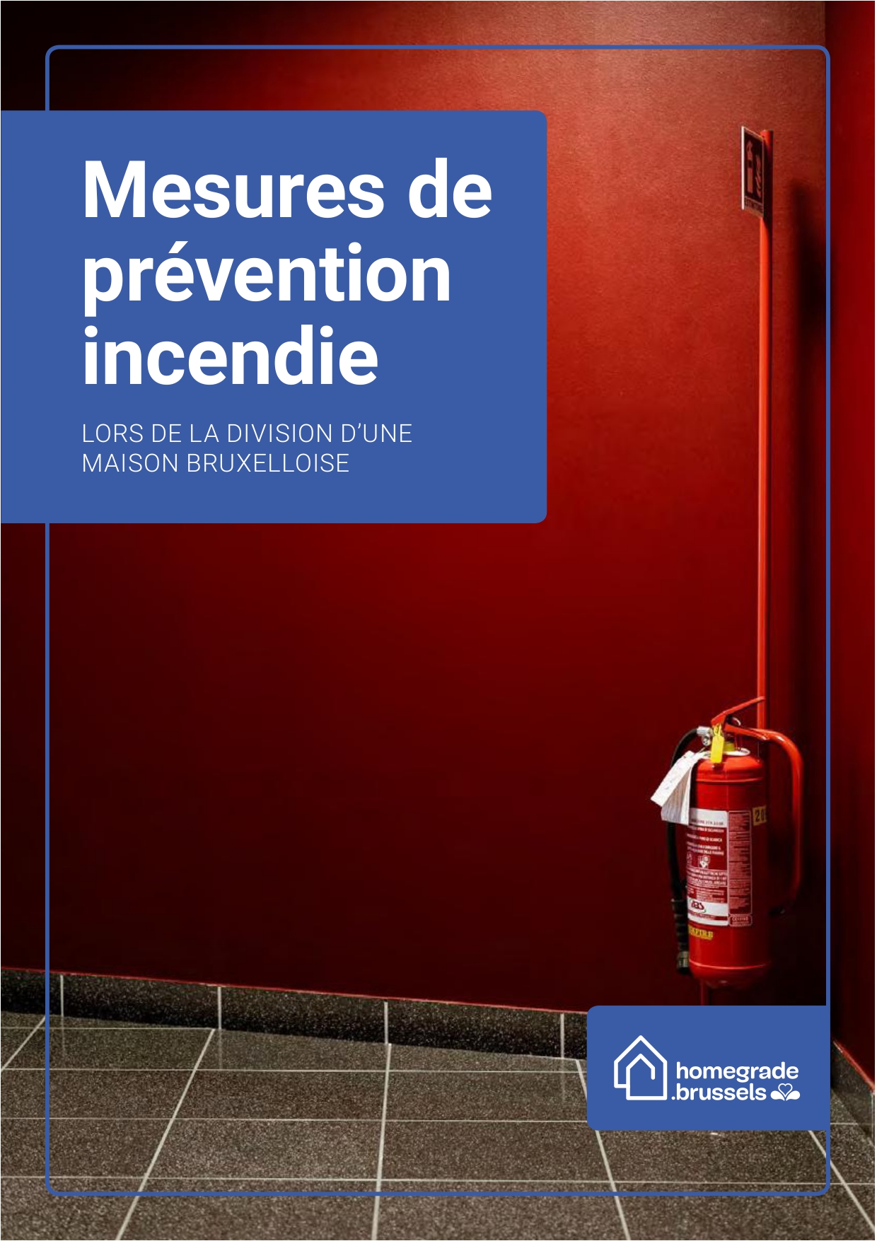 Mesure de prévention incendie - division d'une maison bruxelloise