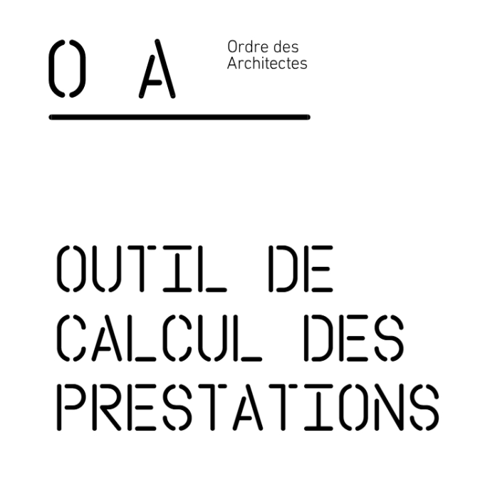 Outil de calcul des prestations d'architecte