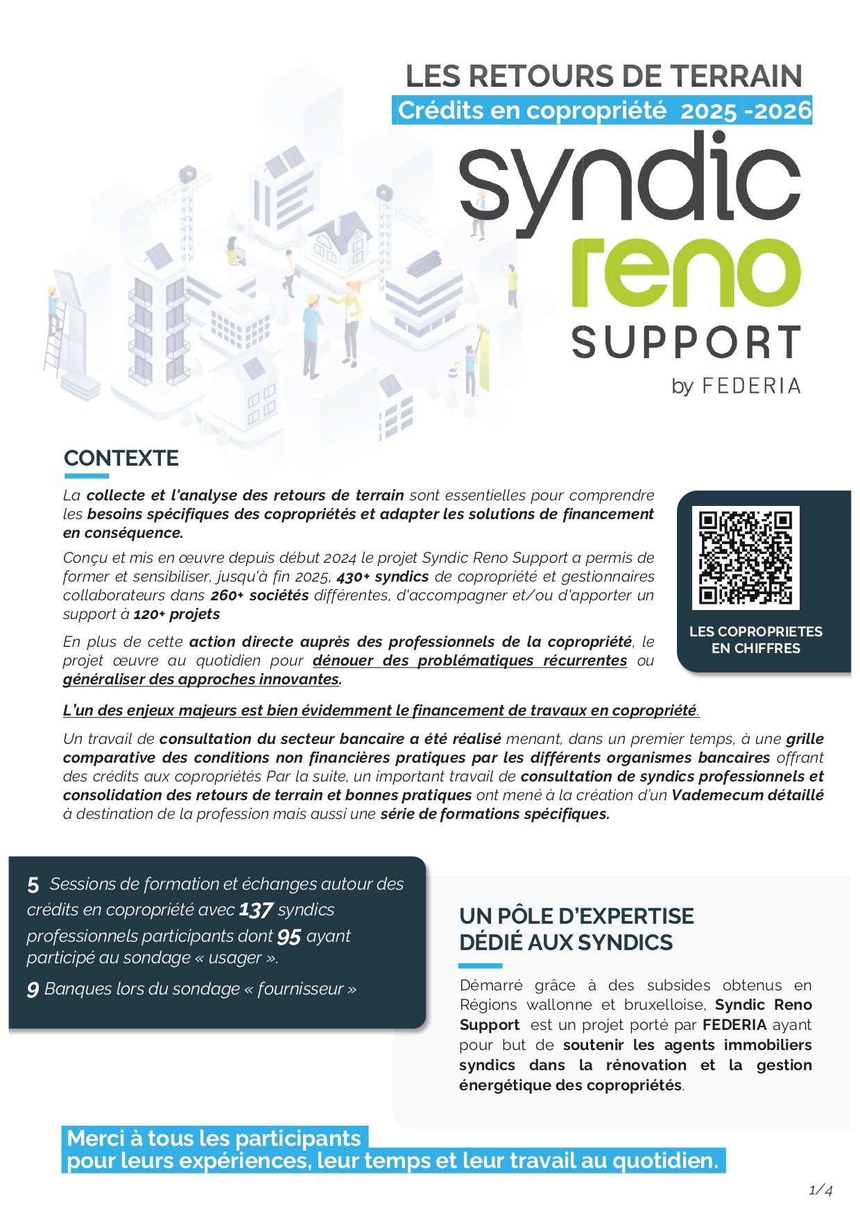 Crédits en copropriété 2025-2026