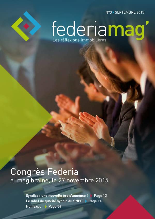 N°03 - septembre 2015 : Congrès Federia à Imagibraine